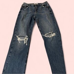 Garage Classic Blue Straight Leg Jeans